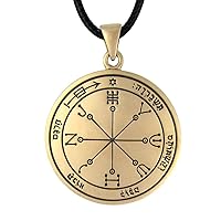 Bronze Sixth Pentacle of Mars Talisman for Protection
