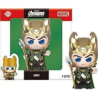 ホットトイズ(Hot Toys) Cosbi Marvel Collection CBX044 Avengers: Endgame Movie Loki #015 Non-Scale Figure, Green, Height Approx. 3.1 inches (8 cm)