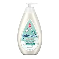 CottonTouch Newborn Baby Wash & Shampoo with No More Tears, 27.1 Fl Oz