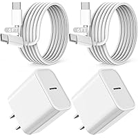 Fast iPad Charger,iPad Charger Fast Charging 2Pack Wall Charger Plug Adapter and Type C USB C to C Cable Cord 6ft Type C to C for iPad Pro 12.9, iPad Pro 11 inch,iPad Air 5th/4th,iPad Mini 6,iPad 10