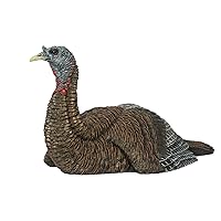LCD Laydown Hen Turkey Decoy | Durable Realistic Lifelike Collapsible Standing Hunting Decoy with Carry Bag & Stake, AVX8011