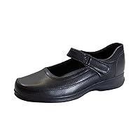 Kimmy Women's Wide Width Mary Jane Leather Shoes