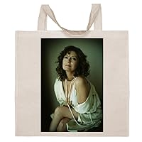 Susan Sarandon - Cotton Photo Canvas Grocery Tote Bag #G173614