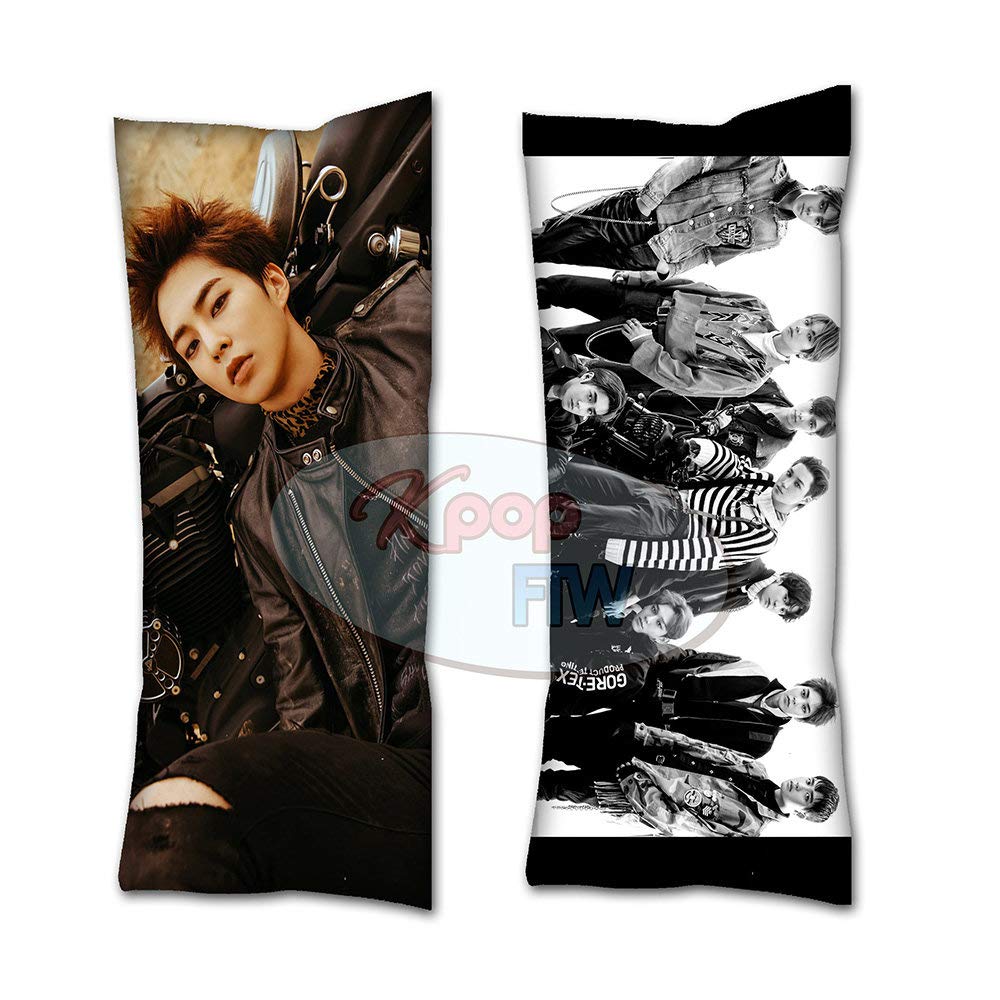 Cosplay-FTW Kpop EXO Don't Mess Up My Tempo Xiumin Body Pillow Peach Skin Cotton Polyester Blend 40cm x 100cm (Set of 1, CASE ONLY)