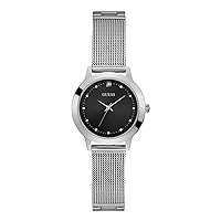 GUESS Watch W1197L1, Silver, W1197L1