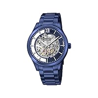 Festina F20631/1 Men's Analogue Automatic Watch with Stainless Steel Strap, blue, Bracelet
