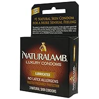 Trojan Natlmb Size 3s Trojan Naturalamb Lubricated Natural Skin Condoms