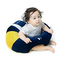 Obbolo Baby Support Seat for Sitting Up, Baby Cute Sofa Chair Pillow for 3-36 Months Infants, Comfy Plush Stable Newborn Chair Gift