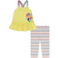 Kids Headquarters Girls 2 Pieces Capri Set