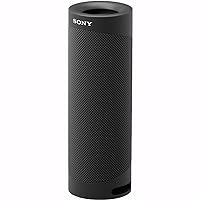 Sony SRS-XB23 EXTRA BASS Wireless Bluetooth Portable Lightweight Travel Speaker, IP67 Waterproof & Durable for Outdoor, 12 Hour Battery, USB Type-C, Removable Strap and Speakerphone, Black