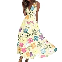 Summer Off The Shoulder Maxi Dresses Casual Trendy Plus Size Flowy Elegant Formal Sexy Sleeveless Swing Long Dress