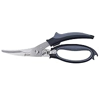 Acelone Poultry Shears - Heavy Duty Kitchen Chicken Shears With Anti-Slip  Handle & Safety Lock - Poultry Scissors for Meat, Game, Chicken, Bone