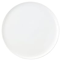 Koyo Pottery 50700031 Urban White Pizza Plate, 12.4 inches (31.5 cm)