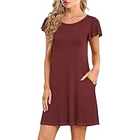 Summer Dresses for Women 2024 Vacation Sleeveless Short Dress Plus Size Dresses for Curvy Women Boho Vintage Maternity