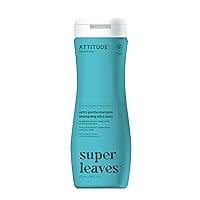 ATTITUDE Extra Gentle Hair Shampoo, EWG Verified, Soothes Dry Scalp, Naturally Derived Ingredients, Vegan and Plant Based, Unscented, 473 mL
