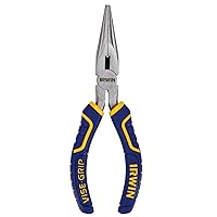 IRWIN VISE-GRIP Pliers, Long Nose Pliers, 6 Inch, For Heavy Duty Cutting and Bending (2078216)