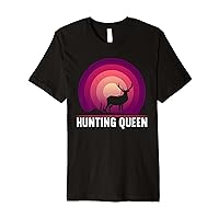 Hunting Queen | Hunting Lover Mother's Day Funny Hunting Premium T-Shirt