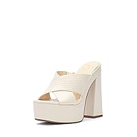 Jessica Simpson Women's Basima Platform High Heel Sandal Wedge