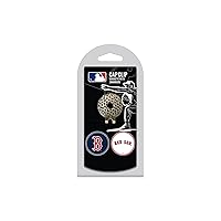 Team Golf MLB Golf Cap Clip with 2 Removable Double-Sided Enamel Magnetic Ball Markers, Attaches Easily to Hats