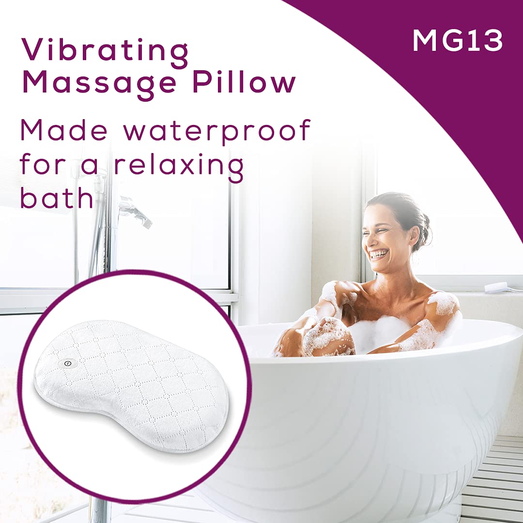 Beurer MG13 Massage Spa Pillow, White