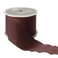 May Arts 1-1/2-Inch Wide Ribbon, Plum Solid