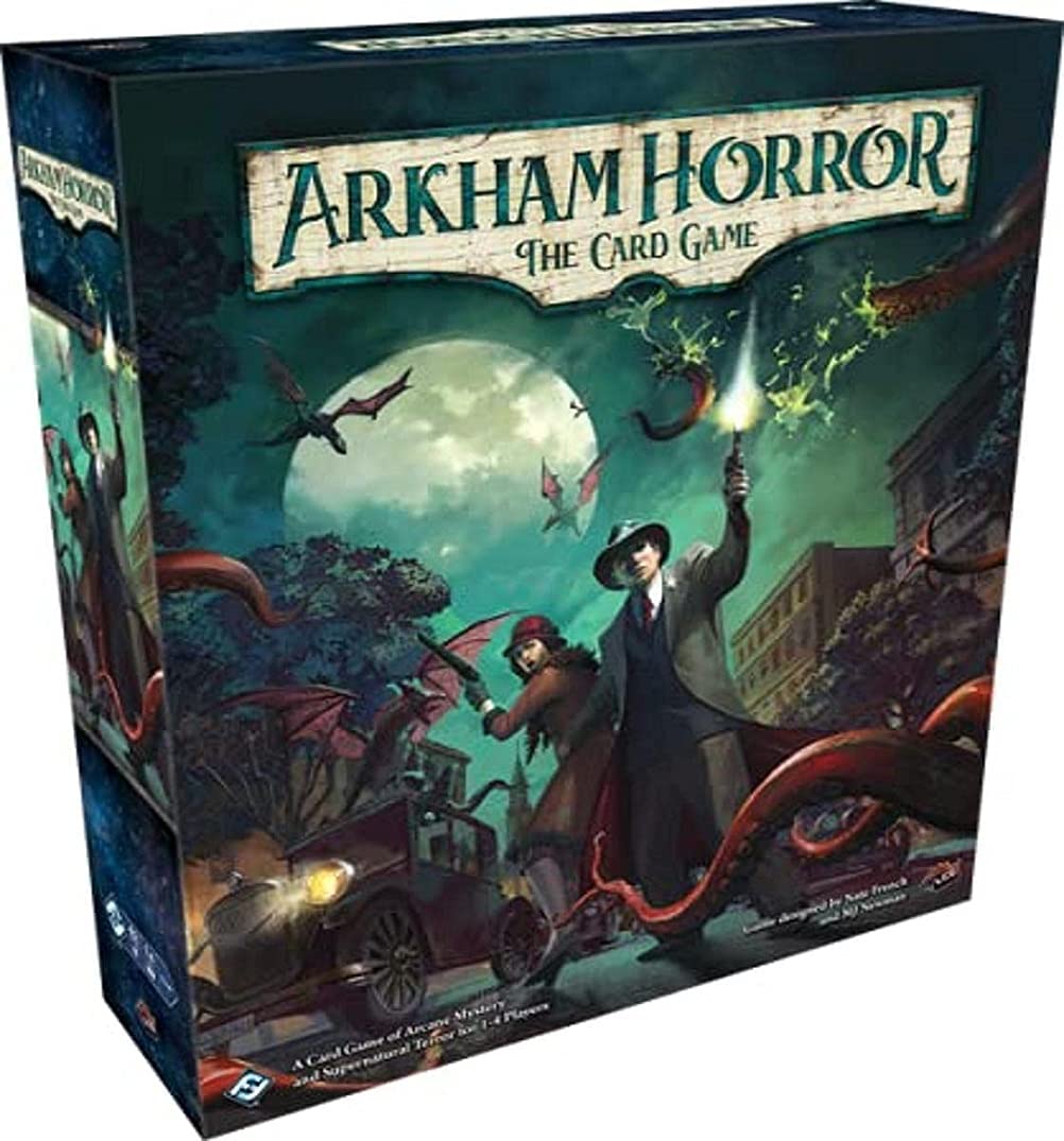 Fantasy Flight Games Arkham Horror The Card Game Revised Core Set | Horror / Mystery / Cooperative Games for Adults and Teens Ages 14+ | 1-4 Players | Avg. Playtime 1-2 Hours | Made