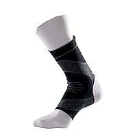 McDavid MD5121-01-34 Ankle Sleeve / 4-Way Elastic Black Adult-L
