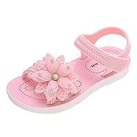 Princess Girls Sandals New Bow Shoes Comfortable Soft Summer Sole Sandals Shoes Children Fashion Non-Slip