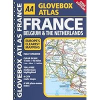 AA Glovebox Atlas: France: Belgium & the Netherlands (Aa Glovebox Atlas S.) AA Glovebox Atlas: France: Belgium & the Netherlands (Aa Glovebox Atlas S.) Spiral-bound
