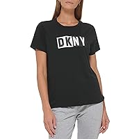 DKNY Women's Summer Tops Short Sleeve T-Shirt
