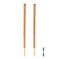 2 Packs 40 Inches | Coir Totem Pole | Grow Stick | Sphagnum Climbing Pole for Monstera Deliciosa Money Plant Support