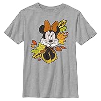 Disney Mickey Classic Fall Minnie Portrait Boys T-Shirt