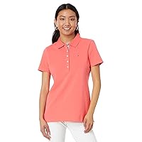 Tommy Hilfiger Women's Solid Short Sleeve Polo
