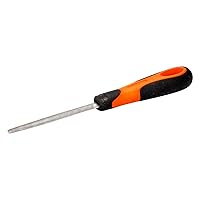 Bahco 1-210-08-2-2 Half Round Cut 2-File with Handle 8-Inch
