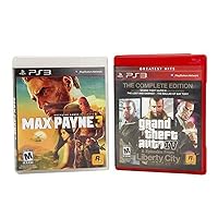2 Game Double Pack - Playstation 3/PS3 Grand Theft Auto IV & Max Payne 3