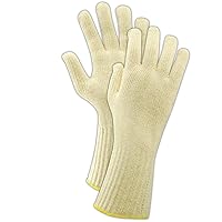 893WH-12-4 Knit Master 893WH124 Medium Weight 7-gauge Knit Gloves, Ladies (Fits Medium), Natural , Men's (Fits Large) (Pack of 12)