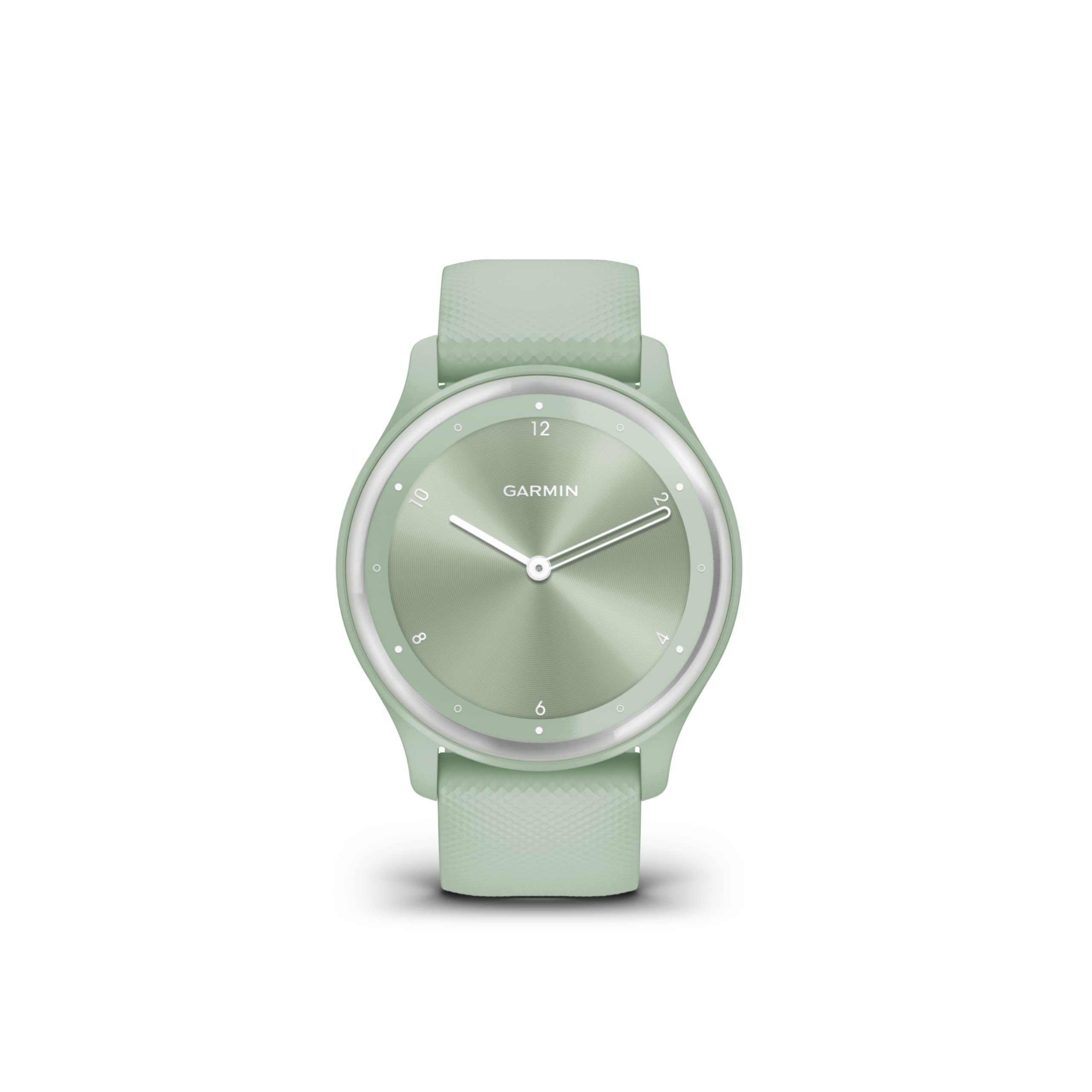 Garmin vivomove Sport, Hybrid Smartwatch, Health and Wellness Features, Touchscreen, Light Green