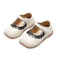Girls Short Boots Summer And Autumn Girls Boots Cute Flat Solid Color Lace Hook Loop Casual Toddler Girls High Heels