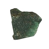 Rare Raw Natural Rough Green Jade 57.555 ct Loose Gemstone for Yoga, Decoration EGL Certified