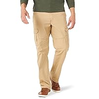 Wrangler Authentics mens Relaxed Fit Stretch Cargo Pant
