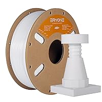 ERYONE ABS Plus Filament 1.75mm +/- 0.03mm, ABS Pro ABS+ 3D Printer Filament for Most FDM 3D Printers, 1kg (2.2lbs) Spool, White