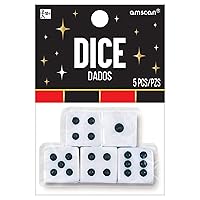 White Cube Playing Dice (4.12