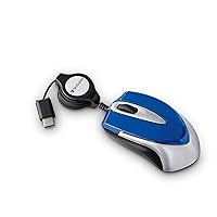Verbatim USB-C Mini Optical Travel Mouse - Blue (70237)