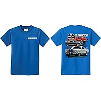 Kids Ford Mustang T-Shirt Various Shelby Front and Back Youth Tee
