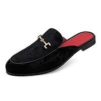 Men's Mule Stylish Backless Slip-On Loafer Casual Dress Sandal Shoes Fashionable Slipper for Men Plus Size 7-13