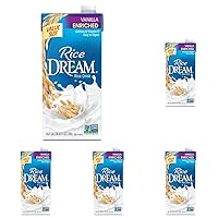 Dream Blends Enriched Vanilla Rice Drink, 64 oz (Pack of 5)