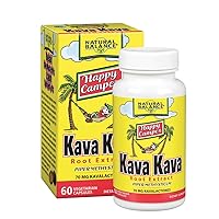 Kava Kava Root Extract, 70mg Kavalactones, 60 Vegetarian Capsules