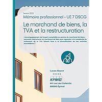 Mémoire professionel UE 7 DSCG Le marchand de biens, la restructuration et la TVA: L'accompagnement de l'expert-comptable au service du marchand de ... du traitement de la TVA (French Edition)