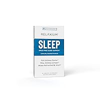 Relaxium Sleep Aid, 15 Servings, Non-Habit Forming, Dietary Supplement for Better Sleep, Drug-Free, Stress Relief, with Magnesium, Melatonin, GABA, Chamomile, Made in USA (30 Tablets)