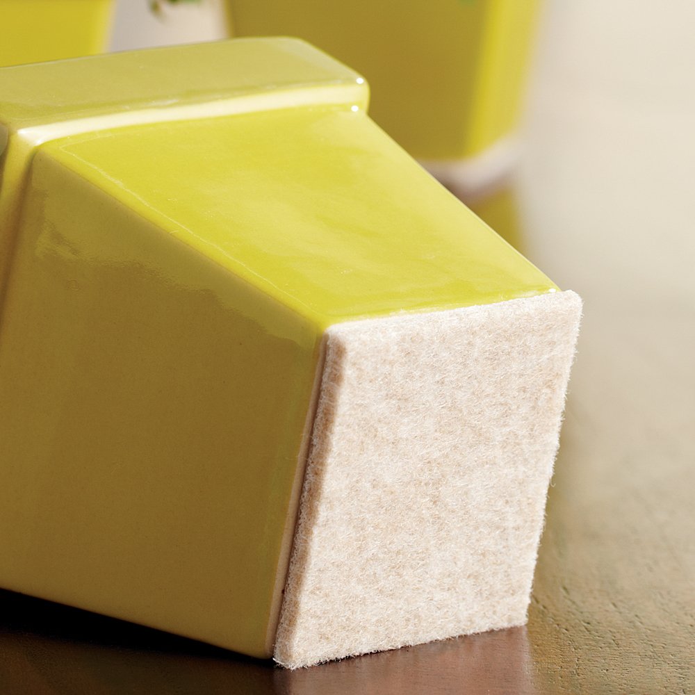 Soft Touch Self-Stick Furniture Felt Sheet for Hard Surfaces to Cut into Any Shape - Oatmeal, 4-1/2